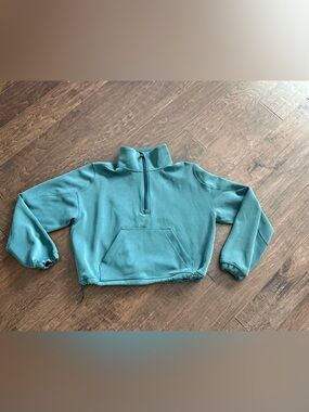 lululemon athletica Teal Half Zip Pullover